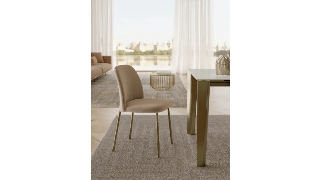 Sedia Vivian di Bontempi
