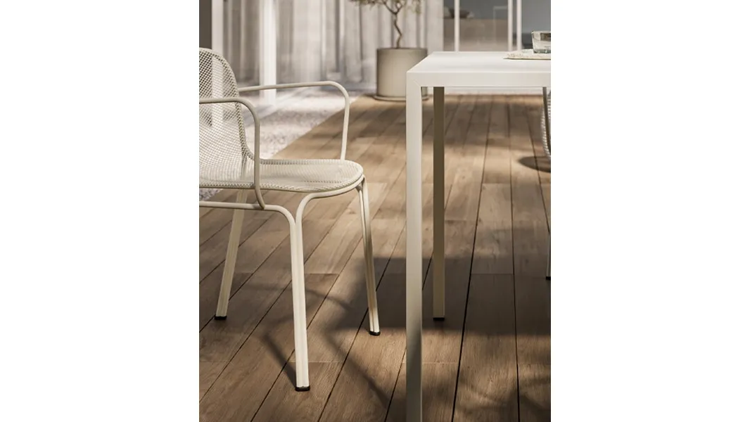 Sedia Filo Plus in metallo verniciato di Arredo3