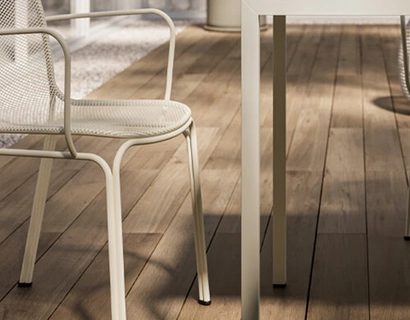 Sedia Filo Plus in metallo verniciato di Arredo3