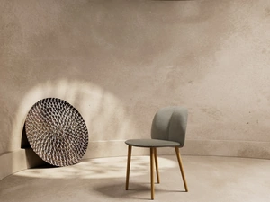 Sedia Mentha Pop in tessuto imbottito di Scab Design