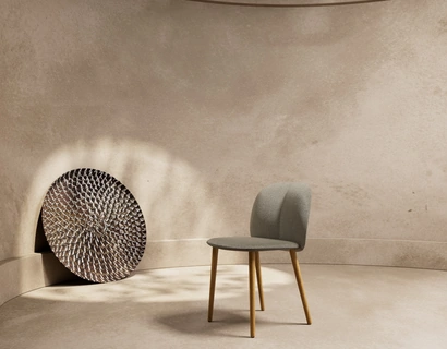 Sedia Mentha Pop in tessuto imbottito di Scab Design