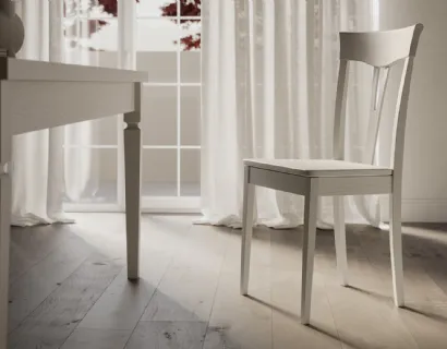 Sedia Rose completamente in legno di Arredo3
