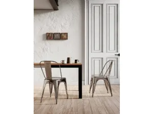 Sedia Seven in metallo verniciato di Arredo3