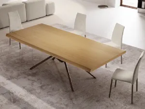 Tavolo rettangolare in legno Air di Ingenia