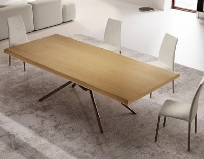 Tavolo rettangolare in legno Air di Ingenia