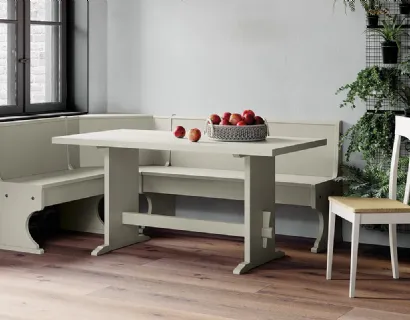 Tavolo Fratino in legno impiallacciato di Arredo3