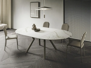 Tavolo rotondo allungabile Oliver di Sedit