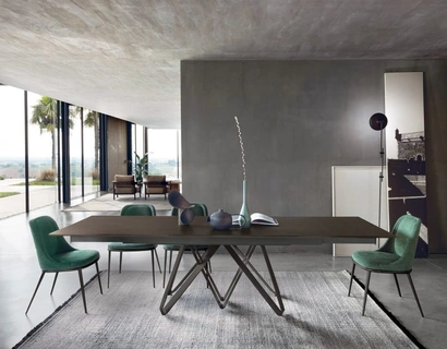 Tavolo Roulette finitura Rovere Moka di Sedit