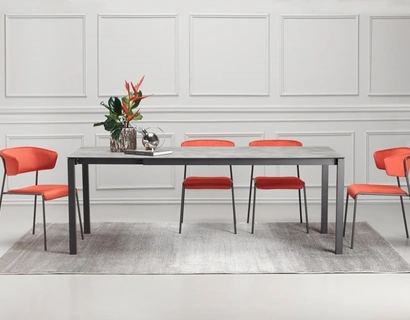 Tavolo allungabile in HPL Pranzo 160/210 di Scab Design