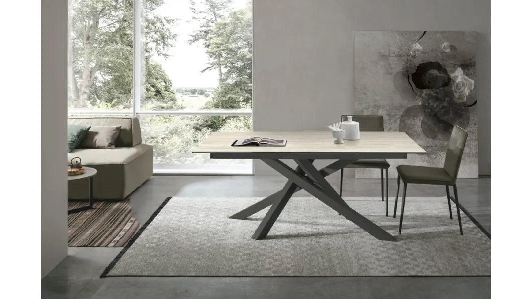 Tavolo in ceramica Origami di Sedit