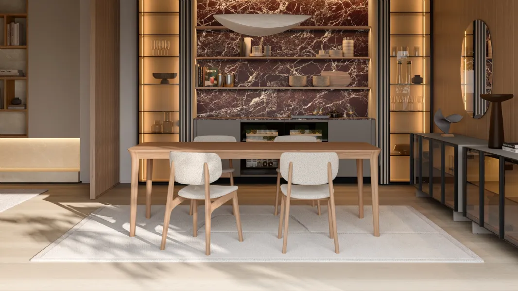 Tavolo Smooth in Rovere di Dall'Agnese