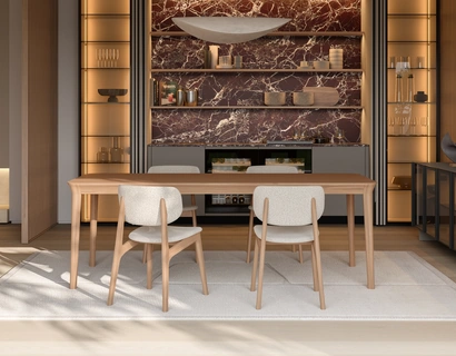 Tavolo Smooth in Rovere di Dall'Agnese