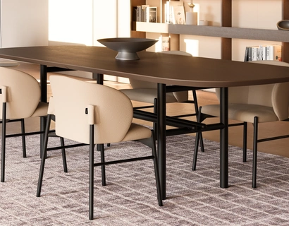 Tavolo Supernova in Rovere di Dall'Agnese