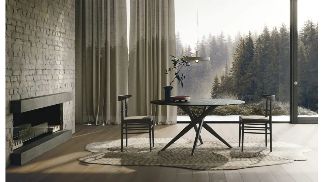 Tavolo allungabile Tiffany Round di Sedit