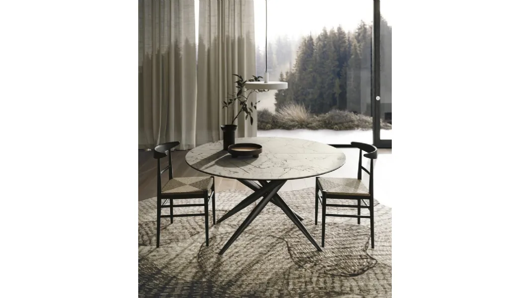 Tavolo allungabile Tiffany Round di Sedit