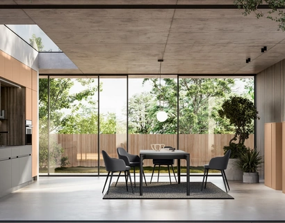 Cucina Moderna lineare Cloe 04 di Arredo3