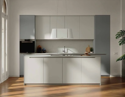 Cucina Moderna in pet con isola MK08 di Gentili Cucine