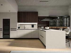 Cucina Moderna con penisola MK10 di Gentili Cucine