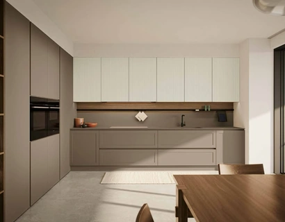 Cucina Moderna angolare laccata MK03 di Gentili Cucine