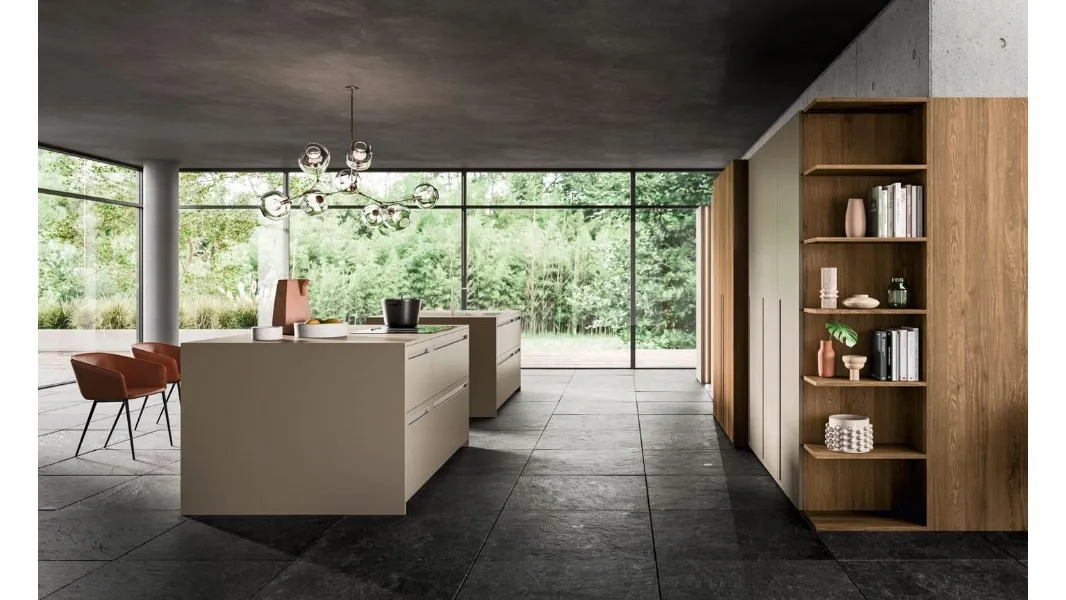 Cucina Moderna con isola Time 01 2023 di Gentili Cucine