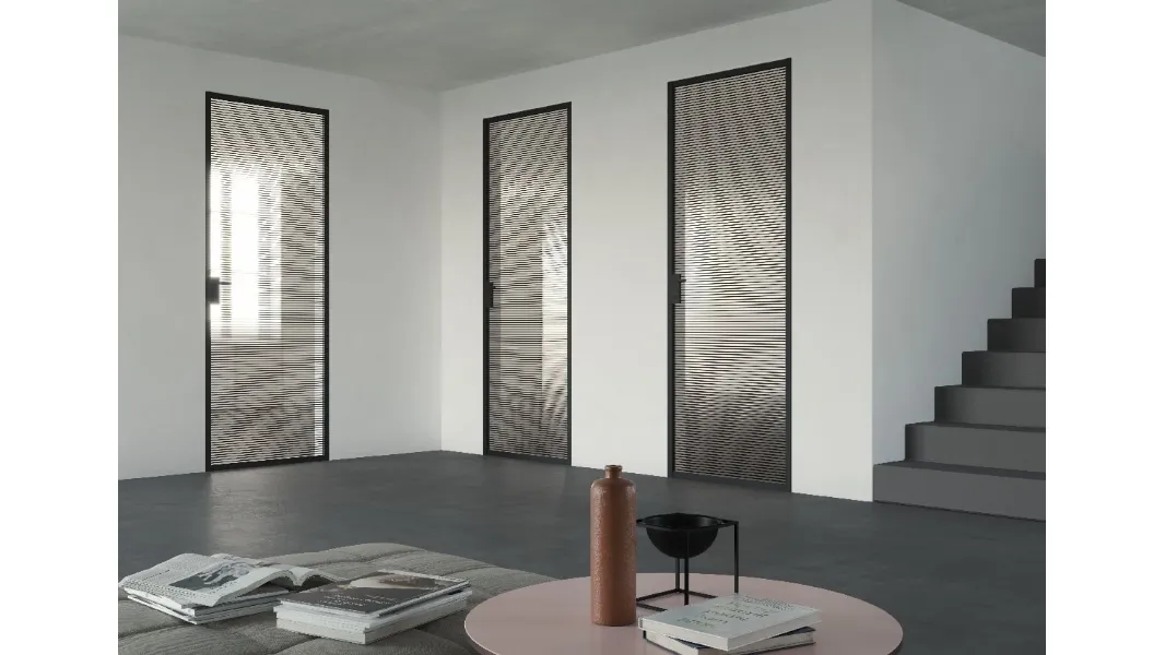 Porta battente per interni Factory T1 Tratto di Foa