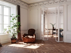 Porta per interni a libro Factory T4 di Foa