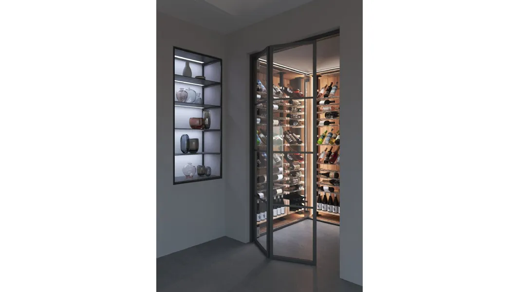 Porta per interni a libro Factory T4 di Foa