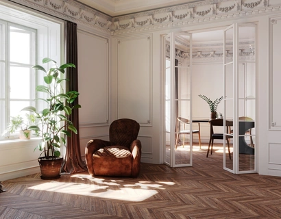 Porta per interni a libro Factory T4 di Foa