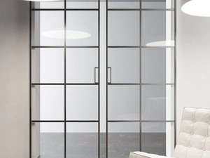 Porta per interni scorrevole Factory TV5 di Foa