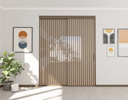 Porta per interni scorrevole in legno e vetro Factory V60 di Foa
