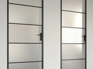 Porta per interni battente a filo muro Factory T5 di Foa
