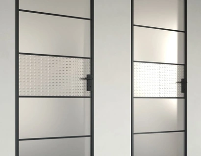 Porta per interni battente a filo muro Factory T5 di Foa
