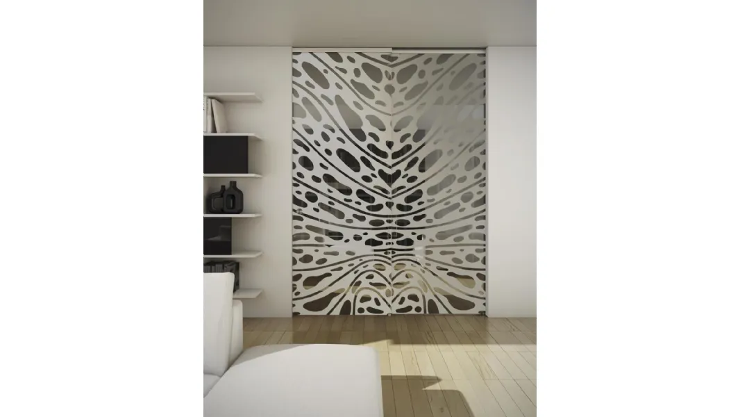 Porta per interni scorrevole Sinthesy Light Bobler di Foa