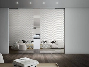 Porta per interni scorrevole Sinthesy Light Drip di Foa