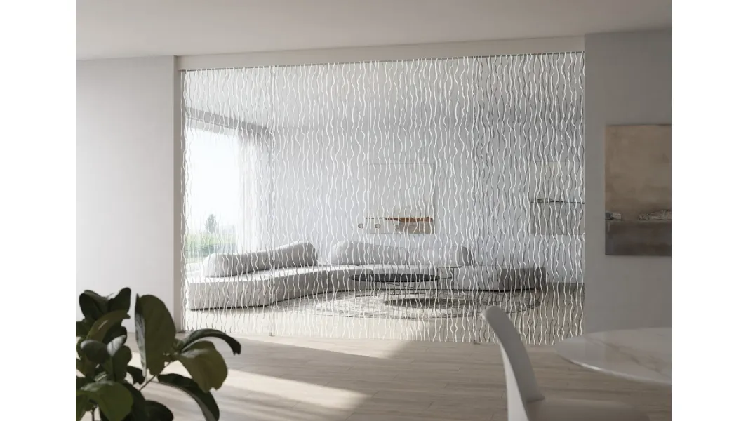 Porta per interni scorrevole Sinthesy Light Melodia di Foa