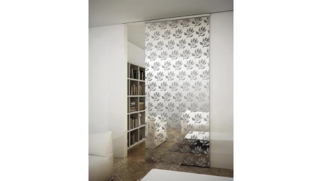 Porta per interni scorrevole Sinthesy Light Rosae di Foa