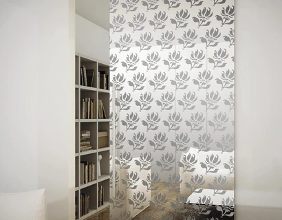 Porta per interni scorrevole Sinthesy Light Rosae di Foa