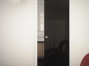 Porta per interni scorrevole Sinthesy Light Song Nero di Foa