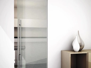 Porta per interni battente Sliver Flou Bianco di Foa