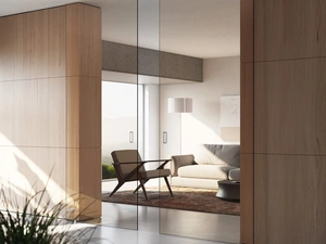 Porta per interni scorrevole Space Bronzo di Foa