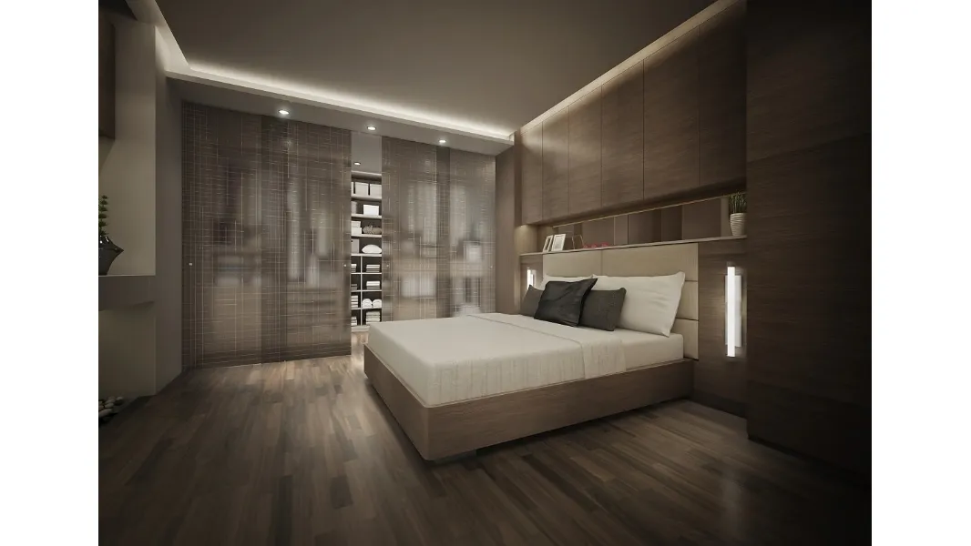 Porta per interni scorrevole Space Graphics di Foa