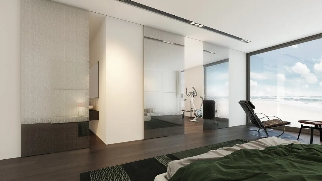 Porta per interni scorrevole Space Macramè di Foa