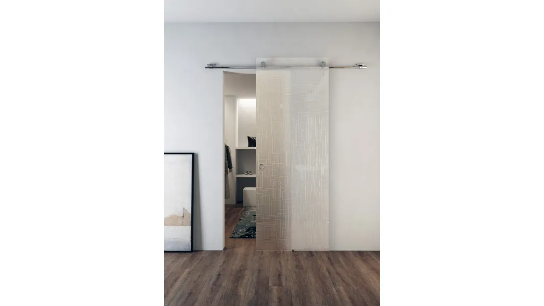 Porta per interni scorrevole Tekno Due Cadre di Foa