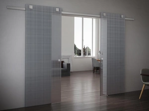 Porta per interni scorrevole Tekno Tre Galles di Foa