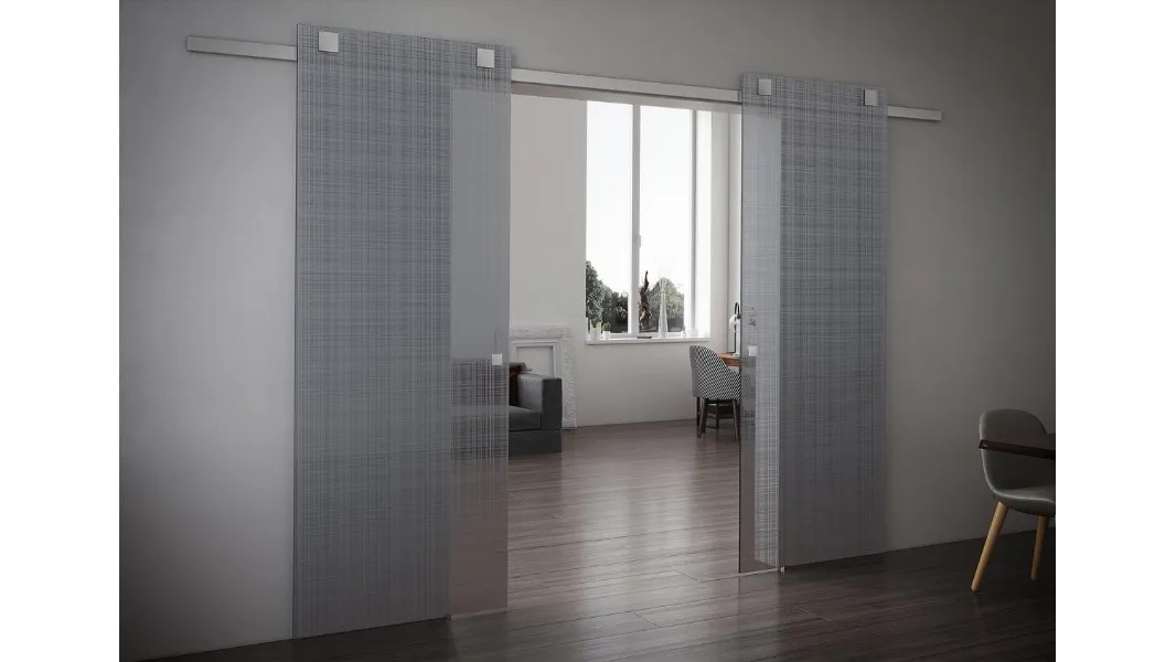 Porta per interni scorrevole Tekno Tre Galles di Foa