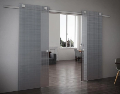 Porta per interni scorrevole Tekno Tre Galles di Foa