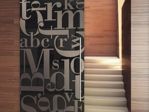 Porta per interni scorrevole Tekno Uno Littera di Foa