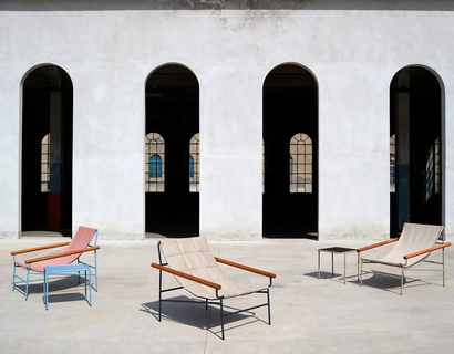 Sdraio in tessuto trapuntato Dress Code Glam di Scab Design