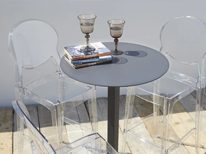 Sgabello in plastica trasparente Igloo di Scab Design