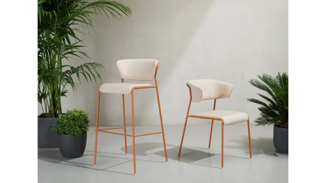 Sedia e sgabello Lisa waterproof di Scab Design